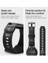 Kup Pasek Spigen Rugged Band Samsung Galaxy Watch 4/Watch Active 2/Huawei Watch GT 2 42mm Matná černá - SPN2079BLK - {ean13} - Sklep Home Screen