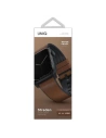 Kup UNIQ Straden Apple Watch 4/5/6/7/SE/8/9/Ultra 44/45/49mm bőr hibrid szíj barna/brown - UNIQ587BR - {ean13} - Sklep Home Screen