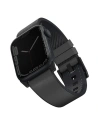Pasek UNIQ Straden Apple Watch 4/5/6/7/SE/8/9/Ultra 44/45/49mm Leather Hybrid Strap grey/szary