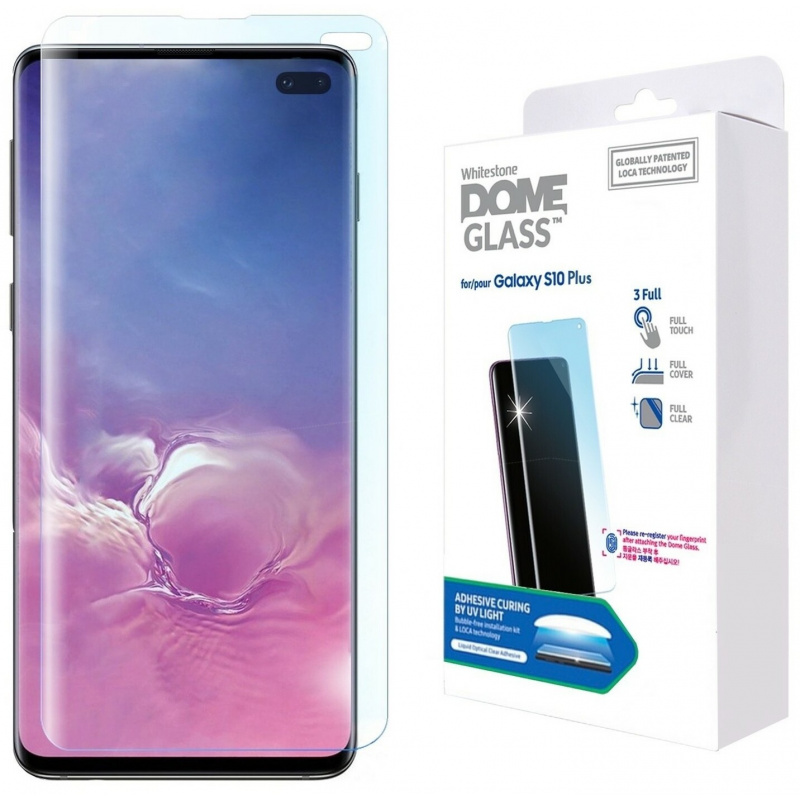 Buy Whitestone Dome Glass Replacement Samsung Galaxy S10 Plus - 8809365403226 - WSD018 - Homescreen.pl