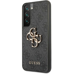 Kup Etui Guess GUHCS22S4GMGGR Samsung Galaxy S22 gri/grey hardcase 4G Big Metal Logo - GUE1551GRY - {ean13} - Sklep Home Screen