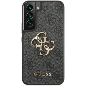 Kup Etui Guess GUHCS22S4GMGGR Samsung Galaxy S22 gri/grey hardcase 4G Big Metal Logo - GUE1551GRY - {ean13} - Sklep Home Screen