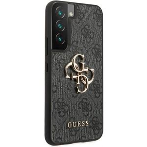 Kup Etui Guess GUHCS22S4GMGGR Samsung Galaxy S22 gri/grey hardcase 4G Big Metal Logo - GUE1551GRY - {ean13} - Sklep Home Screen