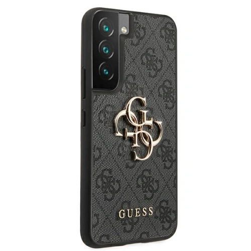 Kup Etui Guess GUHCS22S4GMGGR Samsung Galaxy S22 szary/grey hardcase 4G Big Metal Logo - GUE1551GRY - {ean13} - Sklep Home Screen