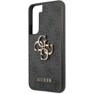 Kup Etui Guess GUHCS22S4GMGGR Samsung Galaxy S22 gri/grey hardcase 4G Big Metal Logo - GUE1551GRY - {ean13} - Sklep Home Screen