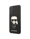 Kup Etui Karl Lagerfeld KLHCS22MOKPK Samsung Galaxy S22+ Plus černý/black hardcase Saffiano Ikonik Karl`s Patch - KLD790BLK - {ean13} - Sklep Home Screen