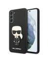 homescreen.pl - Etui Karl Lagerfeld KLHCS22MOKPK Samsung Galaxy S22+ Plus czarny/black hardcase Saffiano Ikonik Karl`s Patch