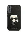 Kup Etui Karl Lagerfeld KLHCS22MOKPK Samsung Galaxy S22+ Plus černý/black hardcase Saffiano Ikonik Karl`s Patch - KLD790BLK - {ean13} - Sklep Home Screen