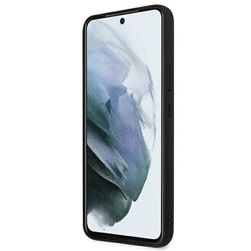 Buy Karl Lagerfeld KLHCS22MOKPK Samsung Galaxy S22+ Plus black hardcase Saffiano Ikonik Karl`s Patch - KLD790BLK - {ean13} - Home Screen Store Europe
