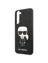 Buy Karl Lagerfeld KLHCS22MOKPK Samsung Galaxy S22+ Plus black hardcase Saffiano Ikonik Karl`s Patch - KLD790BLK - {ean13} - Home Screen Store Europe