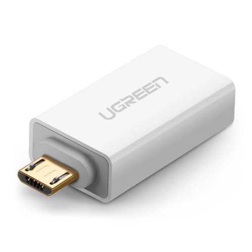 Kup Adaptér USB na micro USB UGREEN US195, OTG (bílý) - UGR1198WHT - {ean13} - Sklep Home Screen
