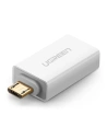 Kup Adapter USB do micro USB UGREEN US195, OTG (biały) - UGR1198WHT - {ean13} - Sklep Home Screen