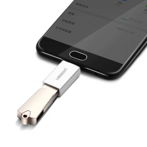 Kup Adapter USB do micro USB UGREEN US195, OTG (biały) - UGR1198WHT - {ean13} - Sklep Home Screen