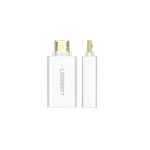Kup Adapter USB do micro USB UGREEN US195, OTG (biały) - UGR1198WHT - {ean13} - Sklep Home Screen
