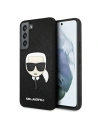 homescreen.pl - Etui Karl Lagerfeld KLHCS22MSAKHBK Samsung Galaxy S22+ Plus czarny/black hardcase Saffiano Ikonik Karl`s Head