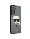 Kup Etui Karl Lagerfeld KLHCS22MSAKHSL Samsung Galaxy S22+ Plus argintiu/silver hardcase Saffiano Ikonik Karl`s Head - KLD792SLV - {ean13} - Sklep Home Screen
