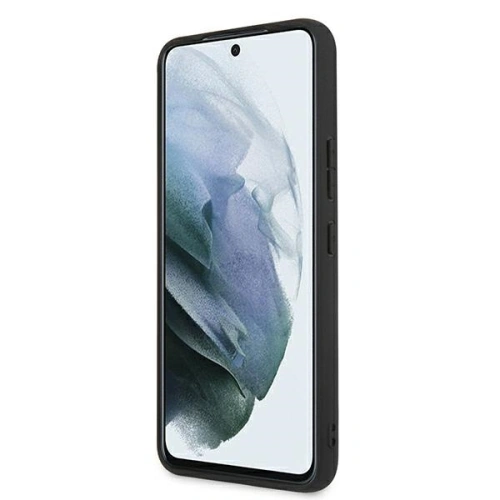 Buy Karl Lagerfeld KLHCS22MSAKHSL Samsung Galaxy S22+ Plus silver hardcase Saffiano Ikonik Karl`s Head - KLD792SLV - {ean13} - Home Screen Store Europe