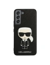 Kup Etui Karl Lagerfeld KLHCS22SOKPK Samsung Galaxy S22 černý/black hardcase Saffiano Ikonik Karl`s Patch - KLD794BLK - {ean13} - Sklep Home Screen