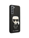 Kup Etui Karl Lagerfeld KLHCS22SOKPK Samsung Galaxy S22 černý/black hardcase Saffiano Ikonik Karl`s Patch - KLD794BLK - {ean13} - Sklep Home Screen