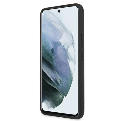 Buy Karl Lagerfeld KLHCS22SOKPK Samsung Galaxy S22 black hardcase Saffiano Ikonik Karl`s Patch - KLD794BLK - {ean13} - Home Screen Store Europe