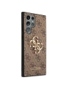 Buy Guess GUHCS22L4GMGBR Samsung Galaxy S22 Ultra brown hardcase 4G Big Metal Logo - GUE1552BR - {ean13} - Home Screen Store Europe