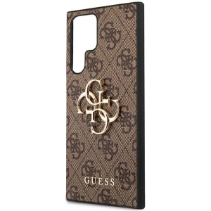 Kup Case Guess GUHCS22L4GMGBR Samsung Galaxy S22 Ultra braun/brown Hardcase 4G Big Metal Logo - GUE1552BR - {ean13} - Sklep Home Screen