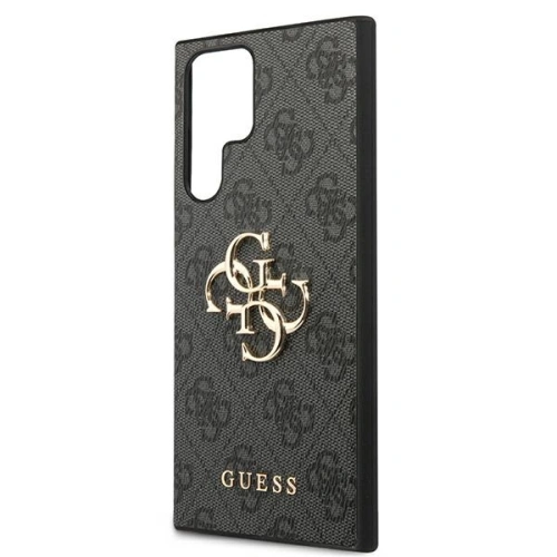 Kup Etui Guess GUHCS22L4GMGGR Samsung Galaxy S22 Ultra szary/grey hardcase 4G Big Metal Logo - GUE1553GRY - {ean13} - Sklep Home Screen