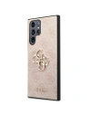Kup Etui Guess GUHCS22L4GMGPI Samsung Galaxy S22 Ultra rózsaszín/pink hardcase 4G Big Metal Logo - GUE1554PNK - {ean13} - Sklep Home Screen