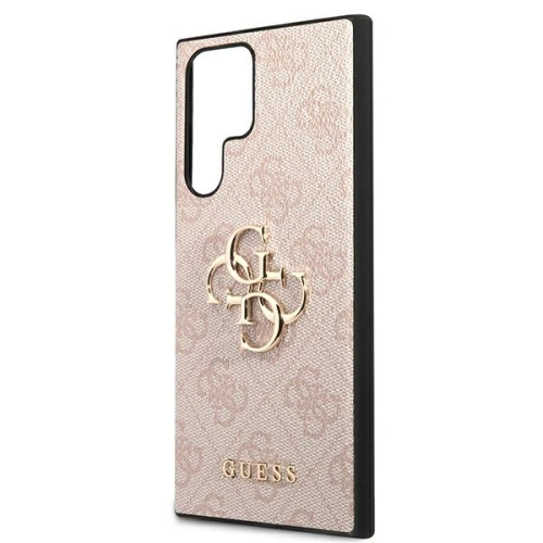 Kup Etui Guess GUHCS22L4GMGPI Samsung Galaxy S22 Ultra różowy/pink hardcase 4G Big Metal Logo - GUE1554PNK - {ean13} - Sklep Home Screen