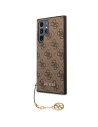 Kup Etui Guess GUHCS22LGF4GBR Samsung Galaxy S22 Ultra brązowy/brown hard case 4G Charms Collection - GUE1555BR - {ean13} - Sklep Home Screen