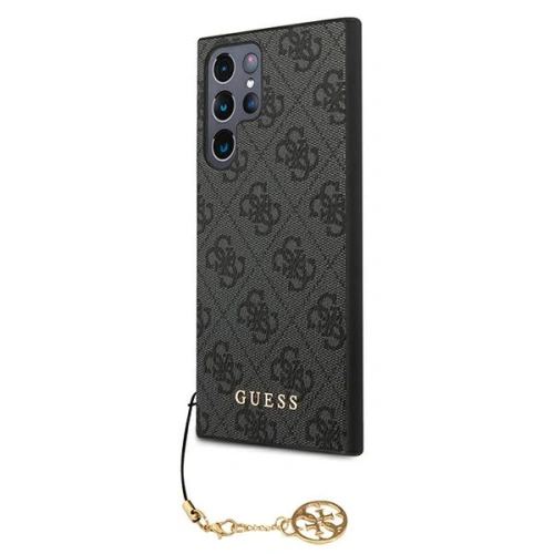 Kup Etui Guess GUHCS22LGF4GGR Samsung Galaxy S22 Ultra szary/grey hardcase 4G Charms Collection - GUE1556GRY - {ean13} - Sklep Home Screen