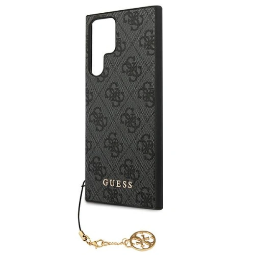 Kup Etui Guess GUHCS22LGF4GGR Samsung Galaxy S22 Ultra szary/grey hardcase 4G Charms Collection - GUE1556GRY - {ean13} - Sklep Home Screen