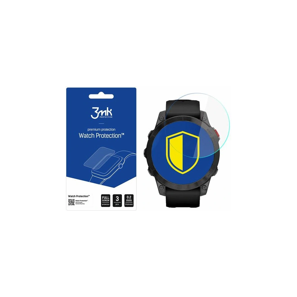Szkło hybrydowe 3MK FlexibleGlass Watch Protection Garmin Epix 2