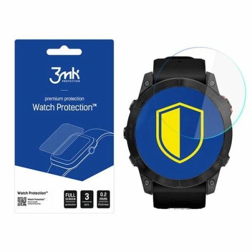 Kup Hybriertes Glas 3MK FlexibleGlass Uhrenschutz Garmin Fenix 7X - 3MK2442 - {ean13} - Sklep Home Screen