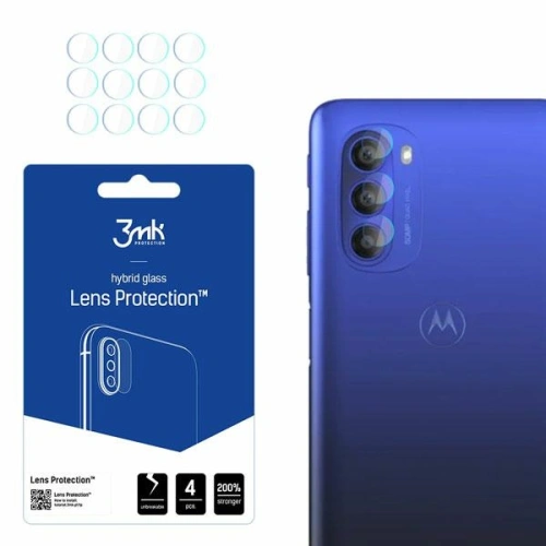 Kup Hibrid üveg a fényképezőgép lencséjéhez 3MK Lencsevédő Motorola Moto G51 5G [4 PACK] - 3MK2456 - {ean13} - Sklep Home Screen
