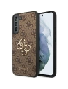 homescreen.pl - Etui Guess GUHCS22M4GMGBR Samsung Galaxy S22+ Plus brązowy/brown hardcase 4G Big Metal Logo