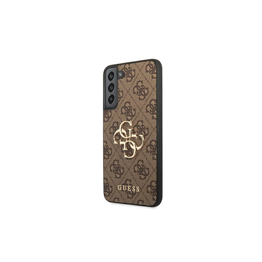 homescreen.pl - Etui Guess GUHCS22M4GMGBR Samsung Galaxy S22+ Plus brązowy/brown hardcase 4G Big Metal Logo