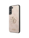 Buy Guess GUHCS22M4GMGPI Samsung Galaxy S22+ Plus pink hardcase 4G Big Metal Logo - GUE1559PNK - {ean13} - Home Screen Store Europe