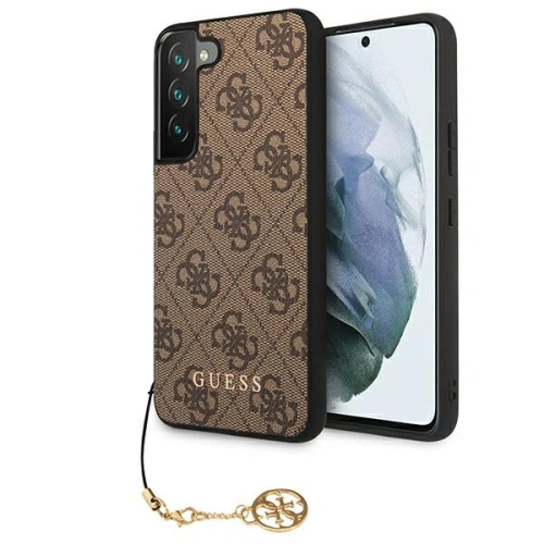 Kup Case Guess GUHCS22MGF4GBR Samsung Galaxy S22+ Plus braun/brown Hartschale 4G Charms Collection - GUE1560BR - {ean13} - Sklep Home Screen