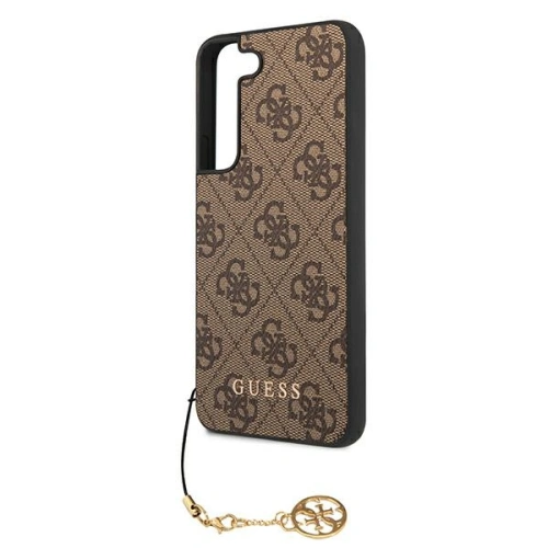 Kup Etui Guess GUHCS22MGF4GBR Samsung Galaxy S22+ Plus brązowy/brown hard case 4G Charms Collection - GUE1560BR - {ean13} - Sklep Home Screen
