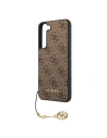 Kup Etui Guess GUHCS22MGF4GBR Samsung Galaxy S22+ Plus brązowy/brown hard case 4G Charms Collection - GUE1560BR - {ean13} - Sklep Home Screen