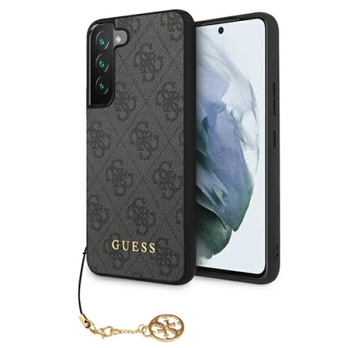 Kup Etui Guess GUHCS22MGF4GGR Samsung Galaxy S22+ Plus szary/grey hardcase 4G Charms Collection - GUE1561GRY - {ean13} - Sklep Home Screen