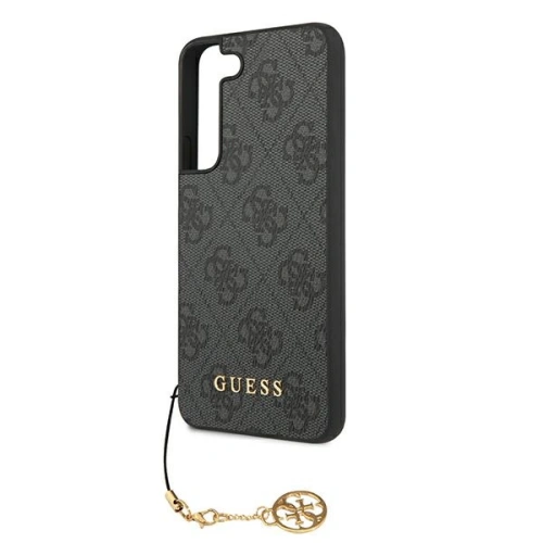 Kup Etui Guess GUHCS22MGF4GGR Samsung Galaxy S22+ Plus szary/grey hardcase 4G Charms Collection - GUE1561GRY - {ean13} - Sklep Home Screen