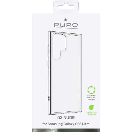 Buy PURO 0.3 Nude Samsung Galaxy S22 Ultra (clear) - PUR535CL - {ean13} - Home Screen Store Europe