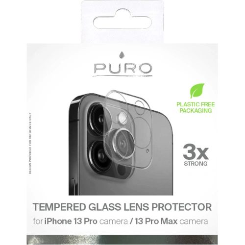 Kup Szkło hartowane na aparat PURO Camera Lens Protector Apple iPhone 13 Pro/13 Pro Max - PUR541 - {ean13} - Sklep Home Screen