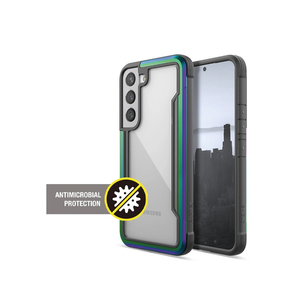 homescreen.pl - Etui X-Doria Raptic Shield Pro Samsung Galaxy S22 (Anti-bacterial) (Iridescent)