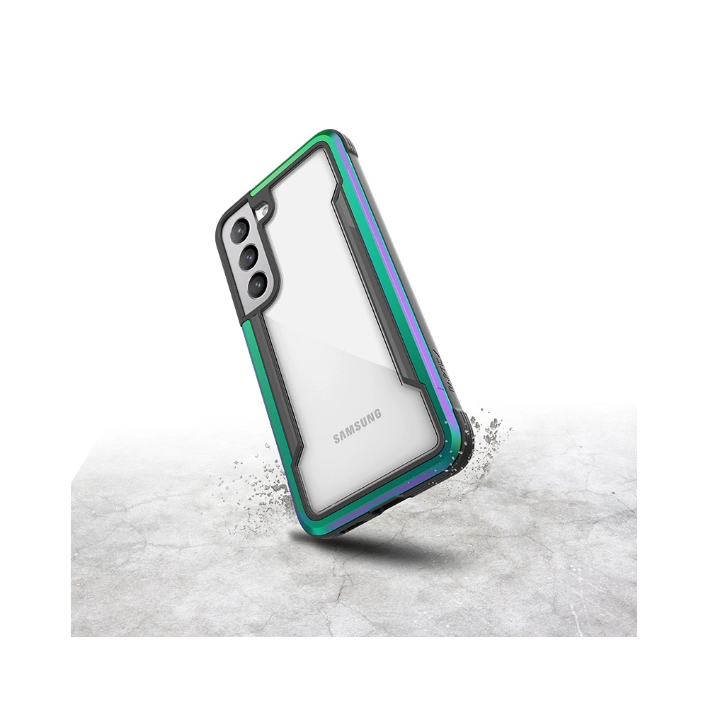 homescreen.pl - Etui X-Doria Raptic Shield Pro Samsung Galaxy S22 (Anti-bacterial) (Iridescent)
