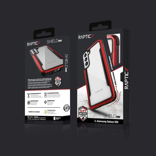 Kup Etui X-Doria Raptic Shield Pro Samsung Galaxy S22 (Anti-bacterial) (Red) - XDR161RED - {ean13} - Sklep Home Screen