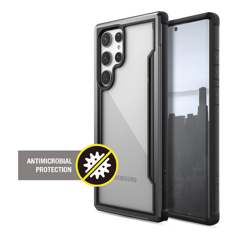 homescreen.pl - Etui X-Doria Raptic Shield Pro Samsung Galaxy S22 Ultra (Anti-bacterial) (Black)