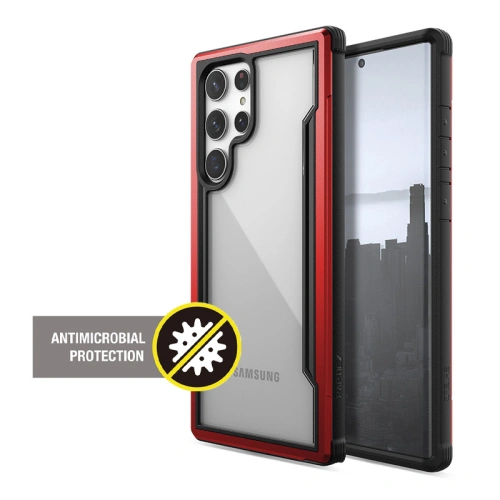 Kup Case X-Doria Raptic Shield Pro Samsung Galaxy S22 Ultra (Antibakteriell) (Rot) - XDR167RED - {ean13} - Sklep Home Screen